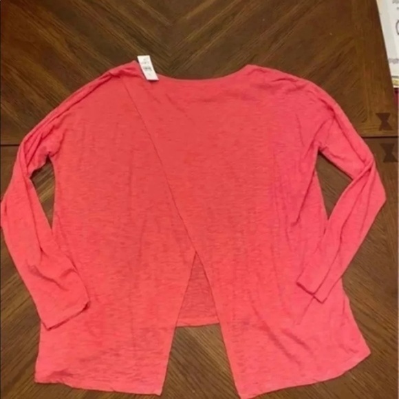 Ann Taylor Loft Open Back Shirt Large NWT - Picture 4 of 8